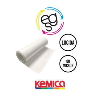 Laminazione Trasparente Lucida - 80my 1,55 x 50mt