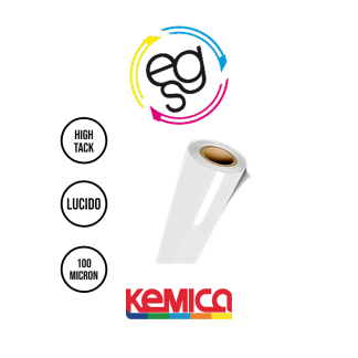 PVC Monomerico Bianco Lucido High Tack - 100my 1,37 x 50mt