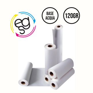 Carta White Back Opaca - 120gr 1,067 x 80mt